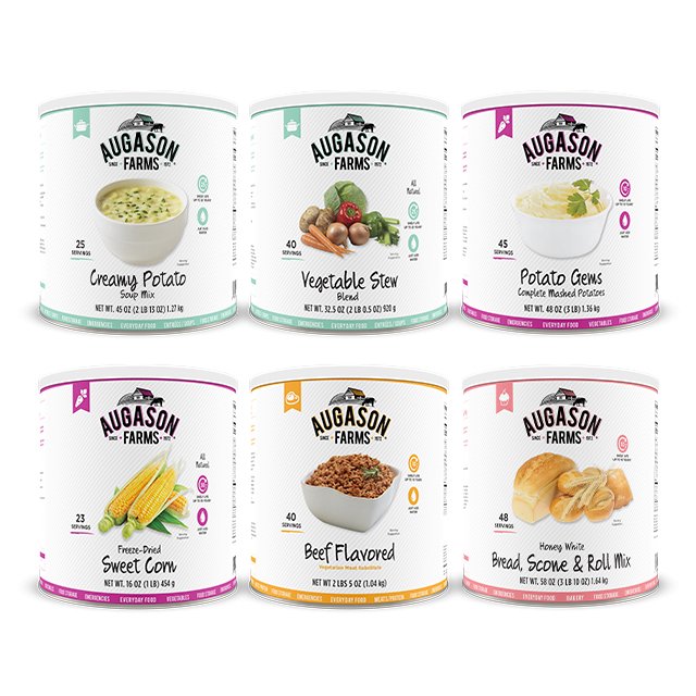 Dinner Variety Pack (6 Cans) - Augason Farms