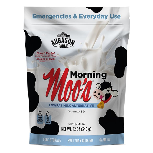 Morning Moo’s Lowfat Milk Alternative Pouch - Augason Farms