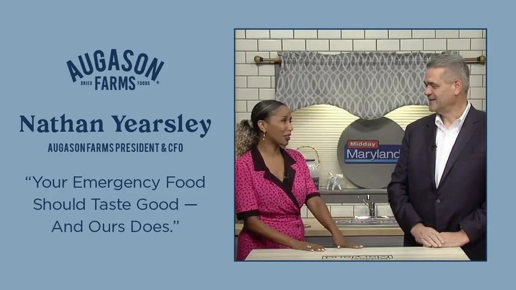Emergency Food Preparedness: Augason Farms on Midday Maryland - Augason Farms