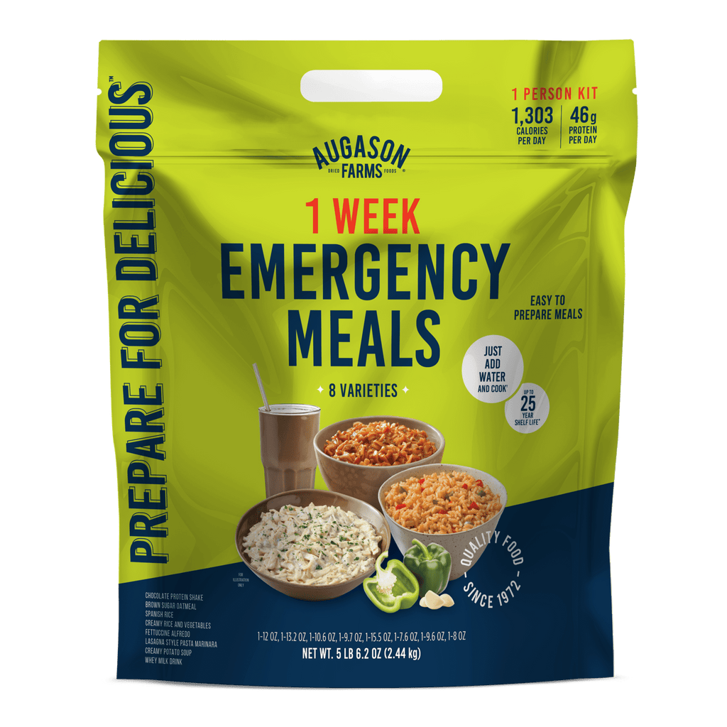 1 - Week 1 - Person Emergency Food Supply, 52 Servings - Augason Farms