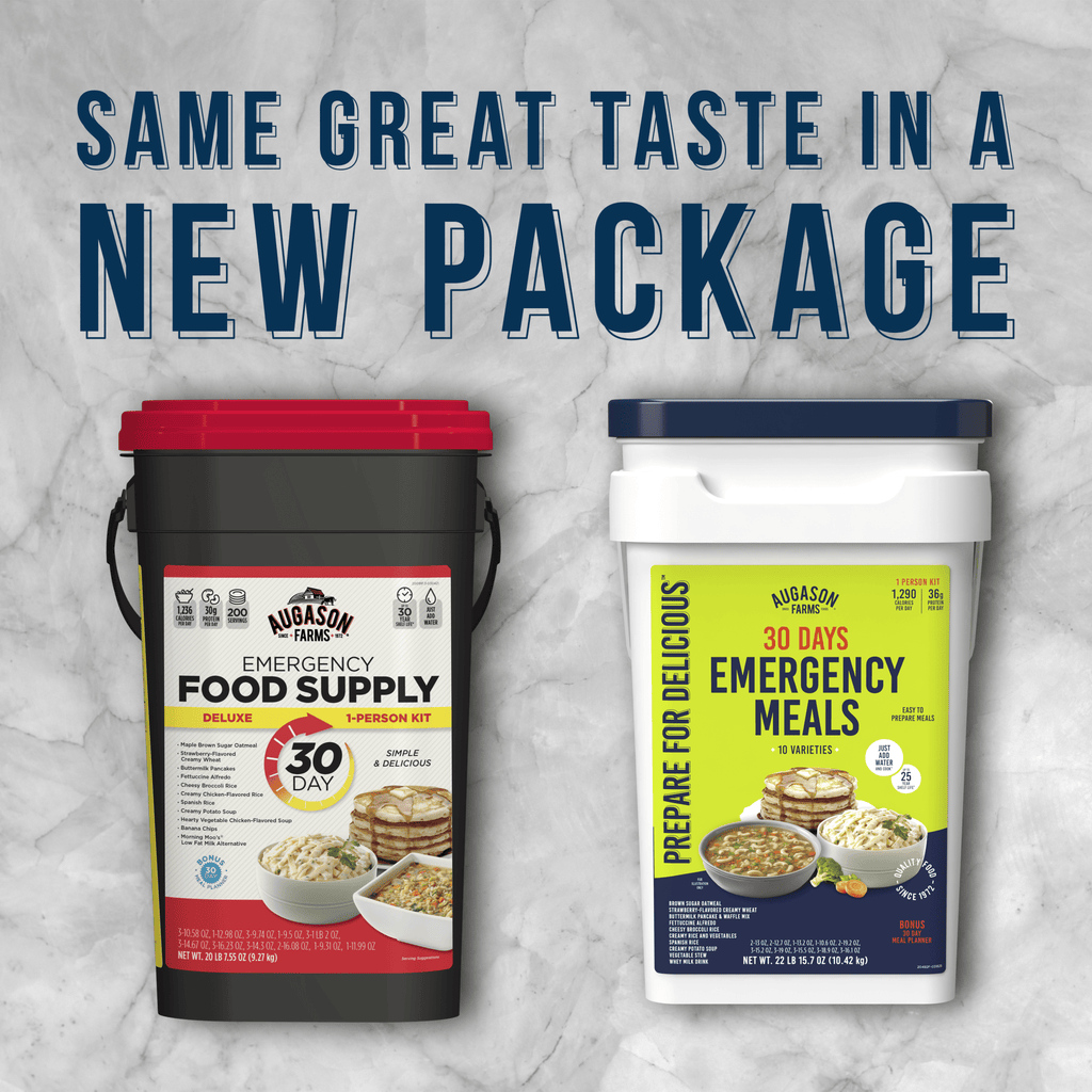 30 - Day 1 - Person Emergency Food Supply Kit, 194 Servings - Augason Farms