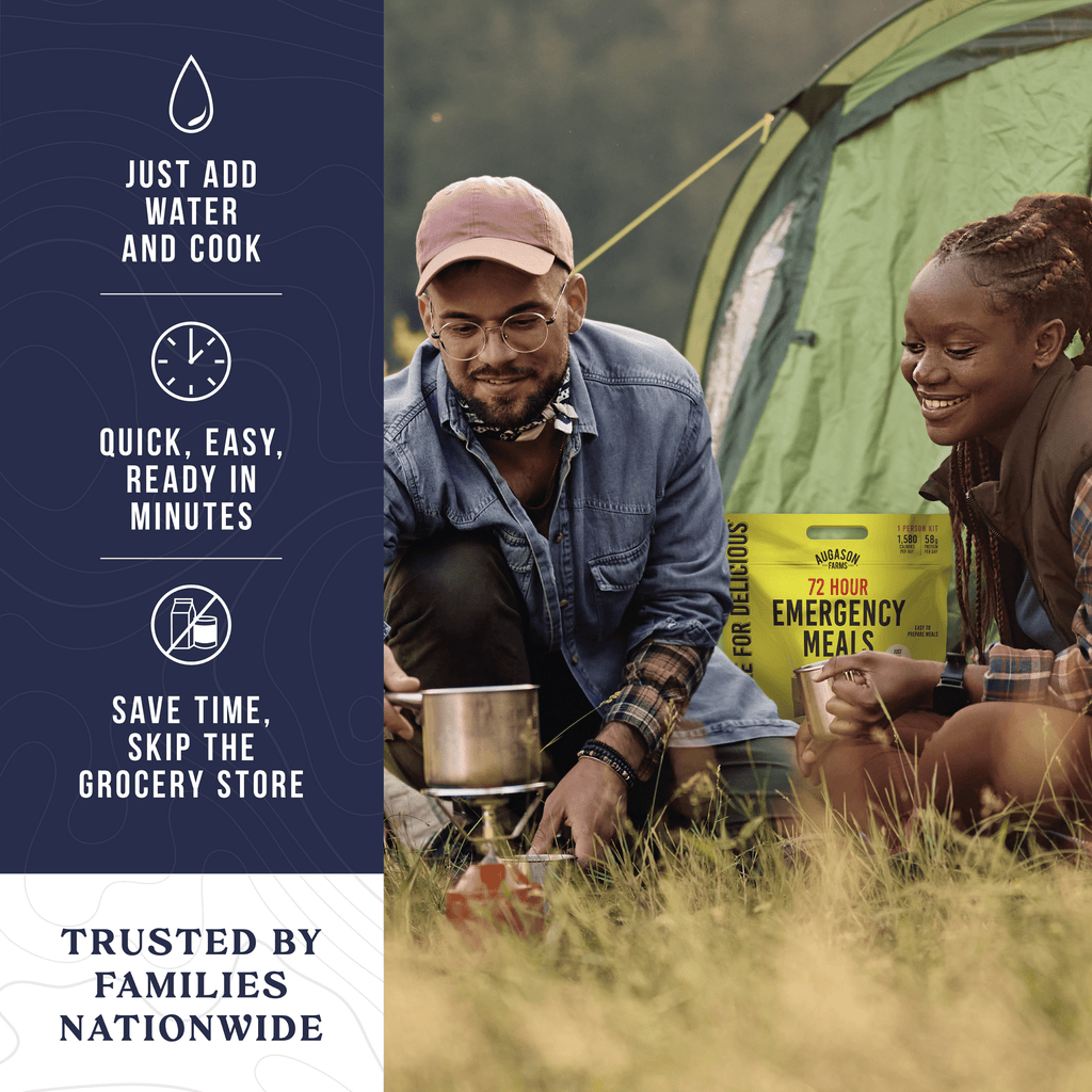 72 - Hour 1 - Person Emergency Food Supply Kit, 18 Servings - Augason Farms