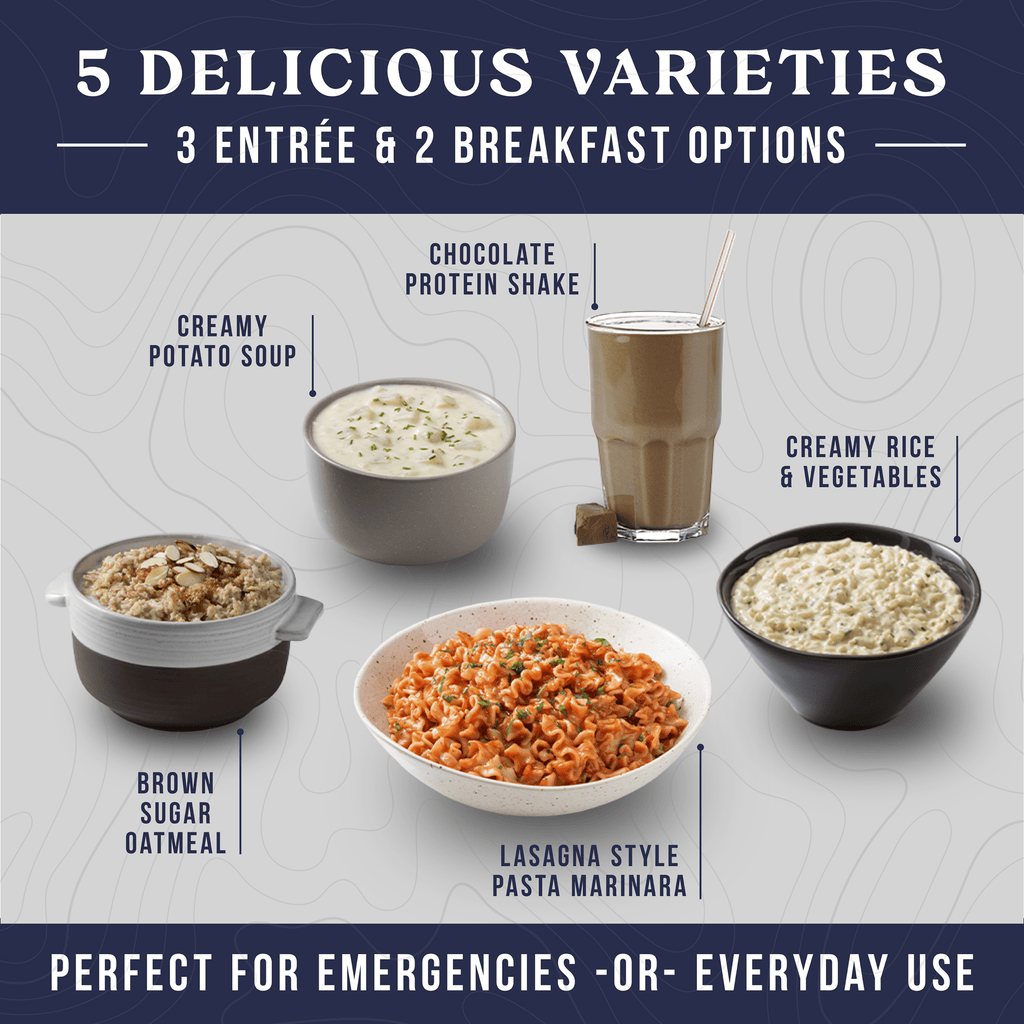 72 - Hour 1 - Person Emergency Food Supply Kit, 18 Servings - Augason Farms