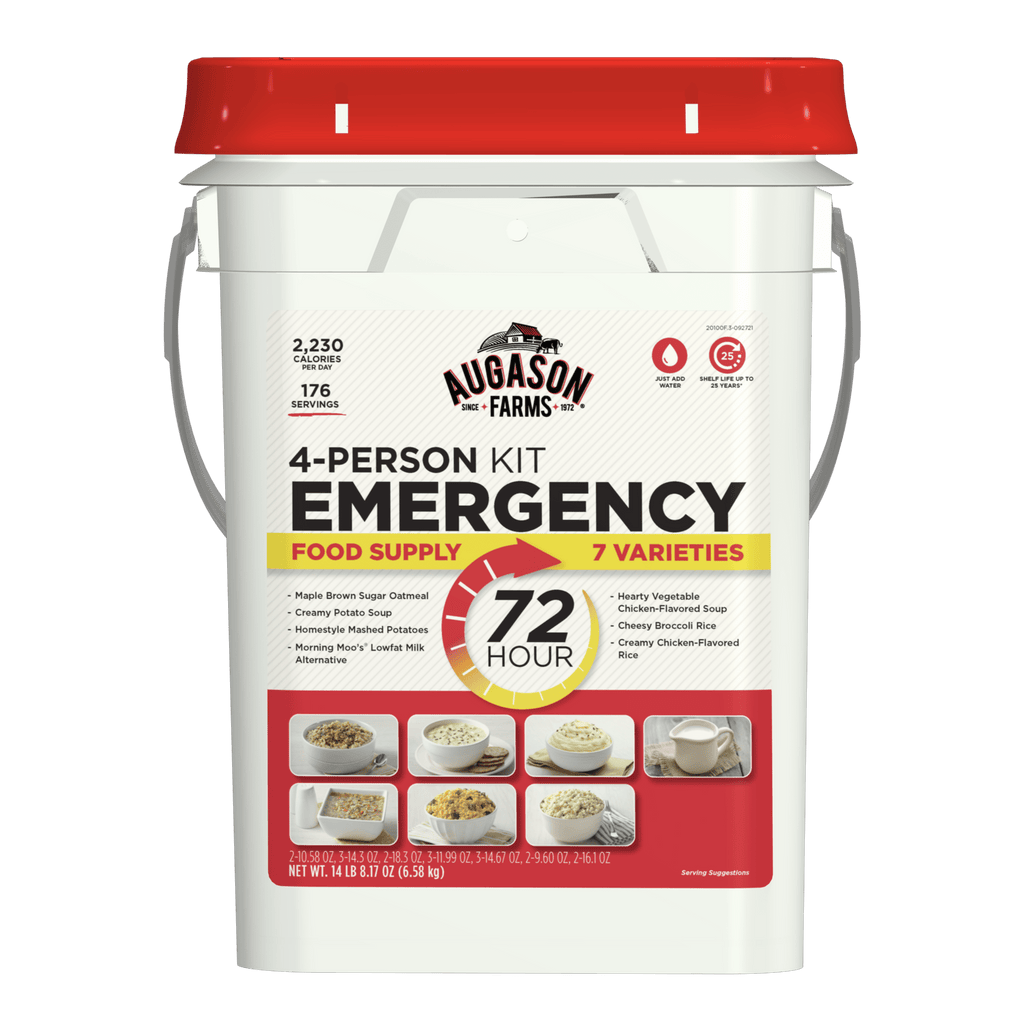 72 - Hour 4 - Person Emergency Food Supply - Augason Farms