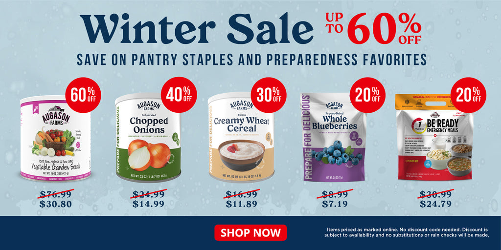 Augason Farms Winter Sale 2025