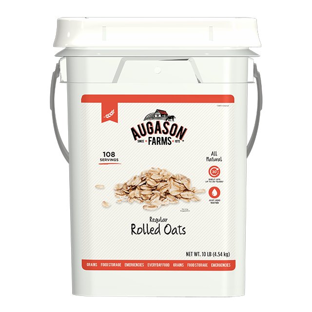 AF Oats Regular 10# 4G - Augason Farms