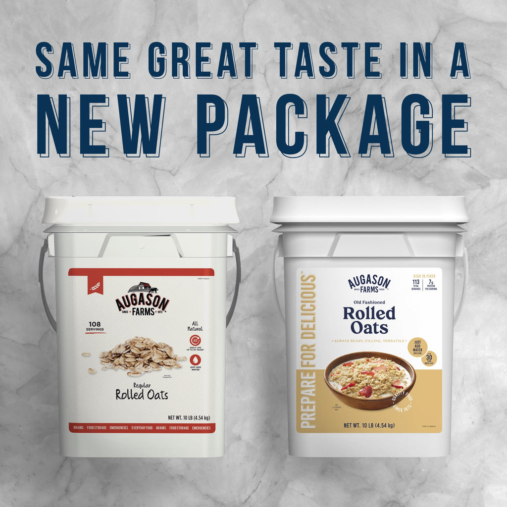 AF Oats Regular 10# 4G - Augason Farms