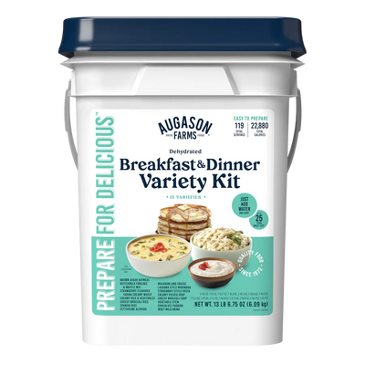 2-Week 1-Person Emergency Food Supply Kit, 119 Servings