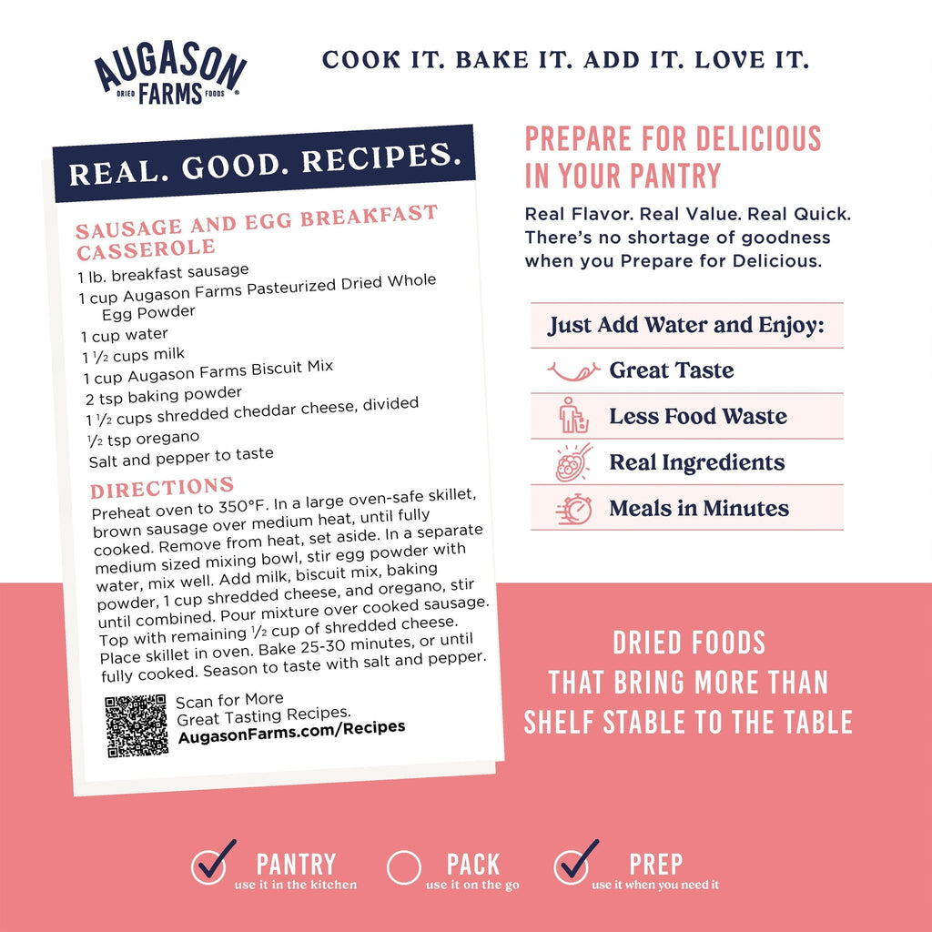 Buttermilk Biscuit Mix Can, 29 Servings - Augason Farms