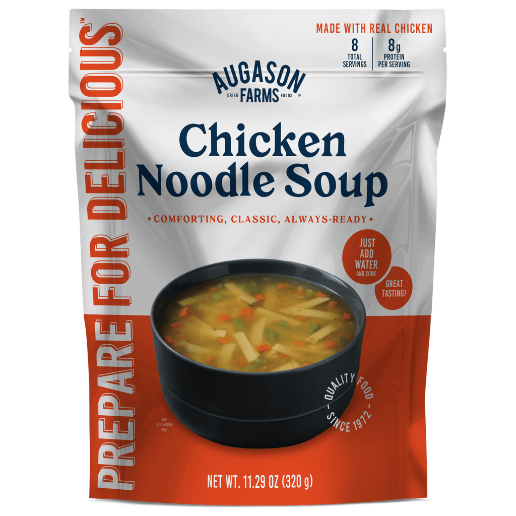 Chicken Noodle Soup Pouch, 8 Servings - Augason Farms
