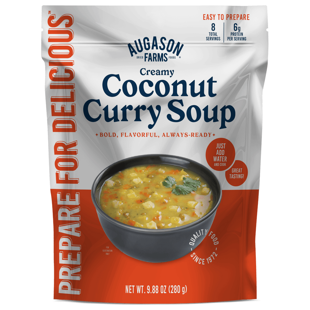 Coconut Curry Soup Pouch, 8 Servings - Augason Farms