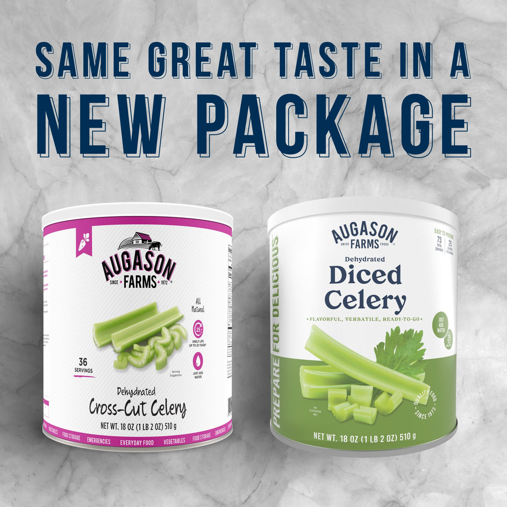 Dehydrated Cross - Cut Celery - Augason Farms