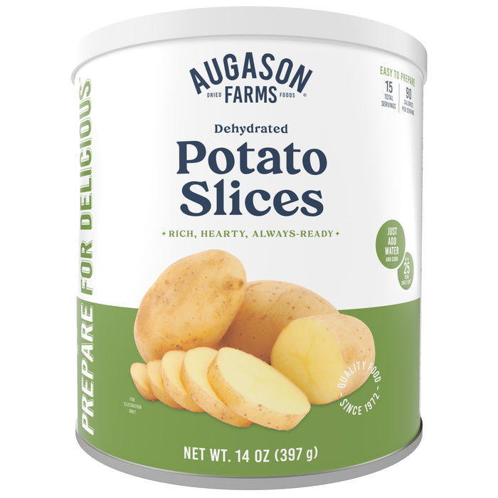 Dehydrated Potato Slices Can - Augason Farms