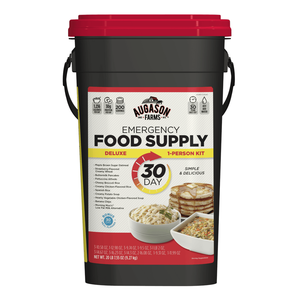 Deluxe 30 - Day Emergency Food Storage - Augason Farms