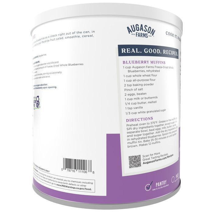 Freeze - Dried Blueberries - Augason Farms