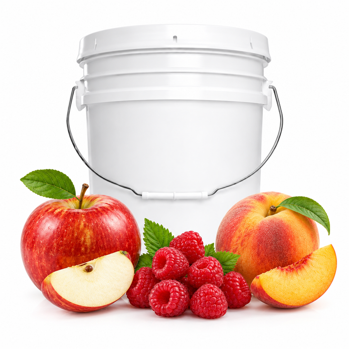 Freeze Dried Fruit Variety Pail, 180 Servings