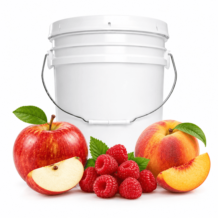 Freeze Dried Fruit Variety Pail, 180 Servings - Augason Farms