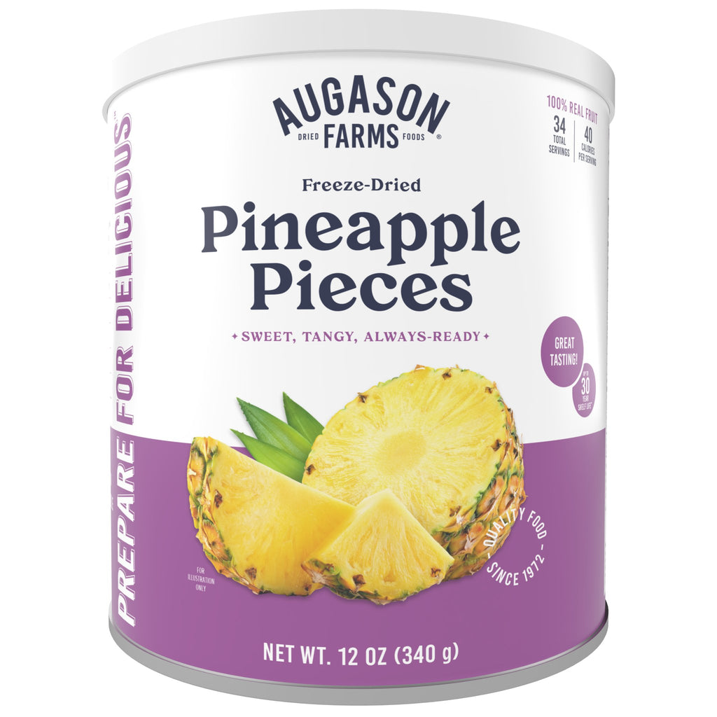 Freeze - Dried Pineapple Pieces - Augason Farms