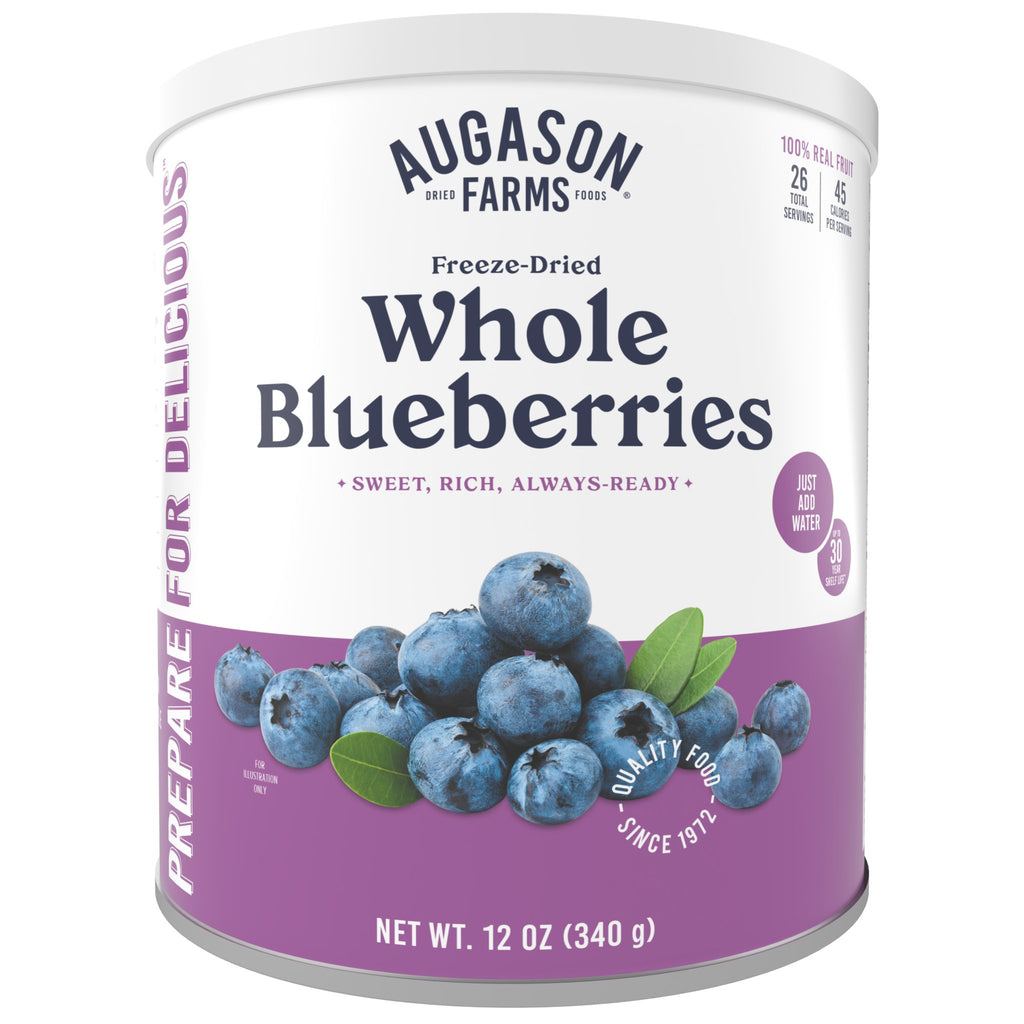 Freeze - Dried Whole Blueberries Can - Augason Farms
