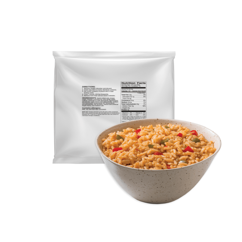 Spanish Rice Pouch, 8 Servings - Augason Farms