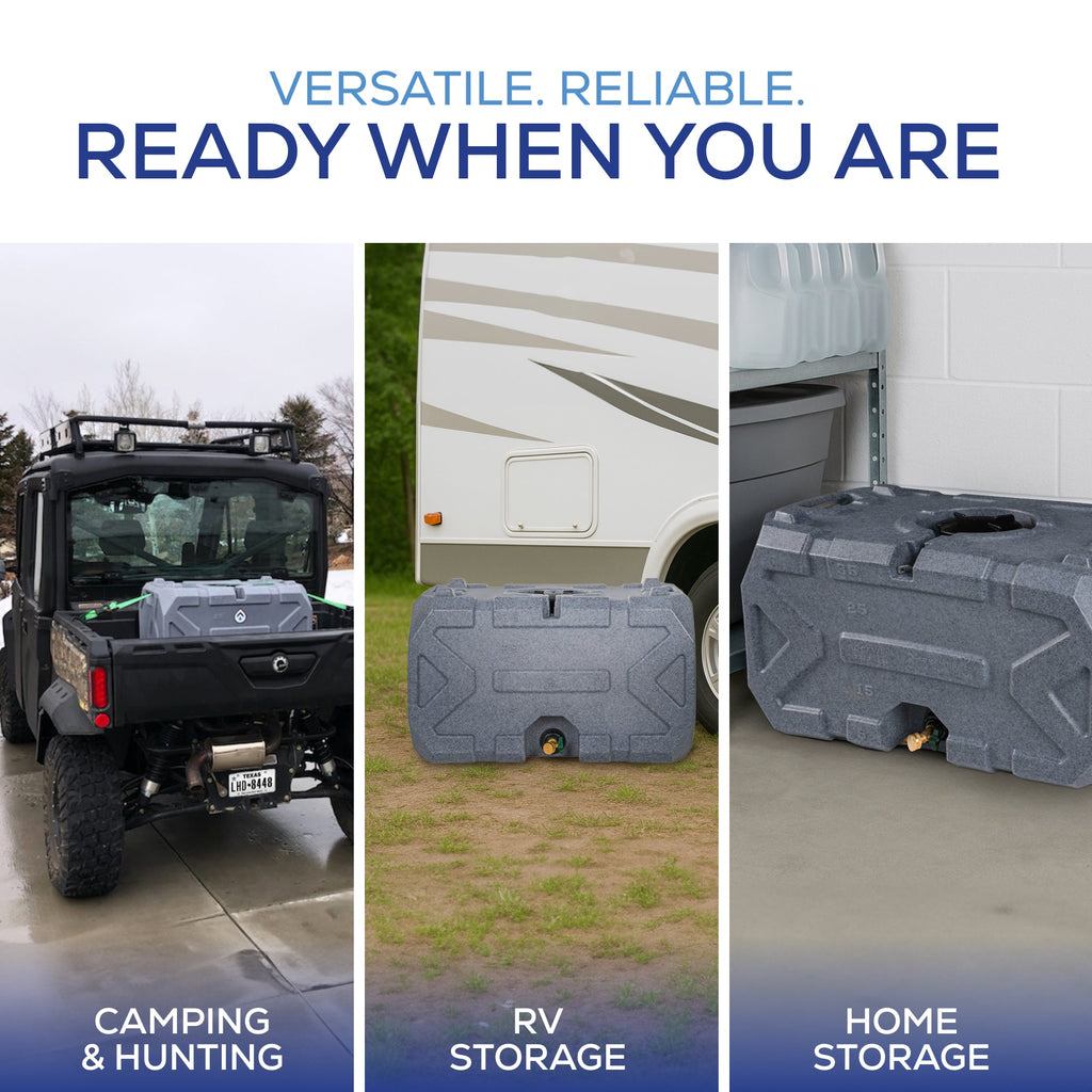 The Ultimate Emergency Starter Kit - 35 Gallon Water Tank & 1 - Person 30 - Day Emergency Food Supply Kit - Augason Farms