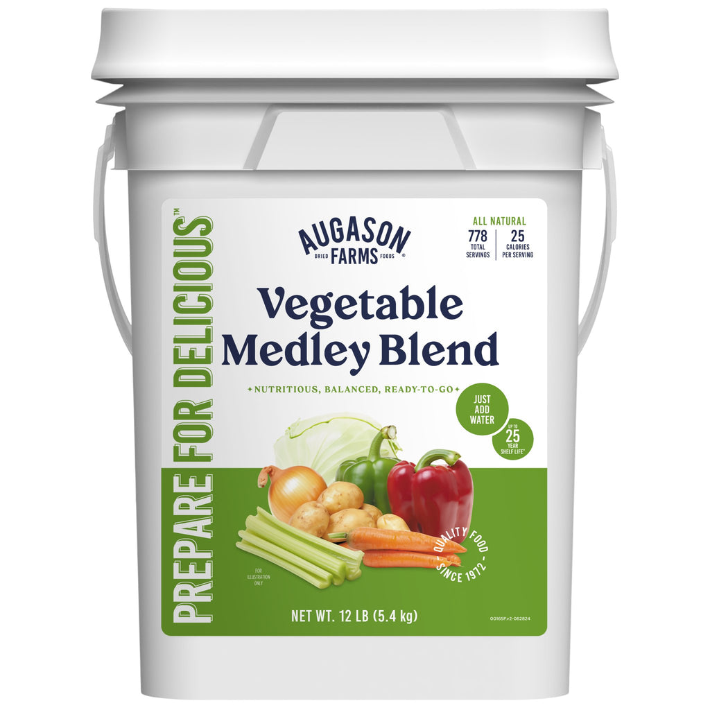 Vegetable Medley Blend Pail - Augason Farms