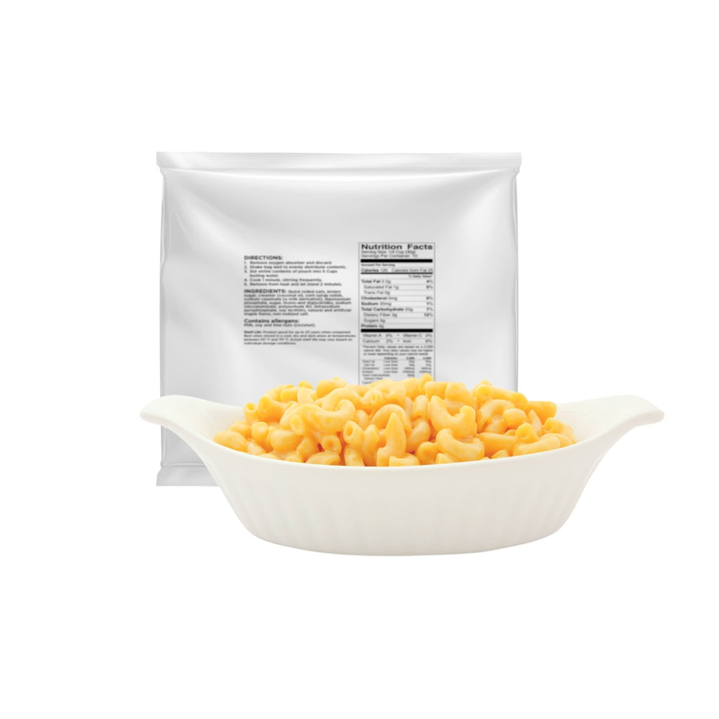 White Cheddar Mac and Cheese 4 Servings - Augason Farms