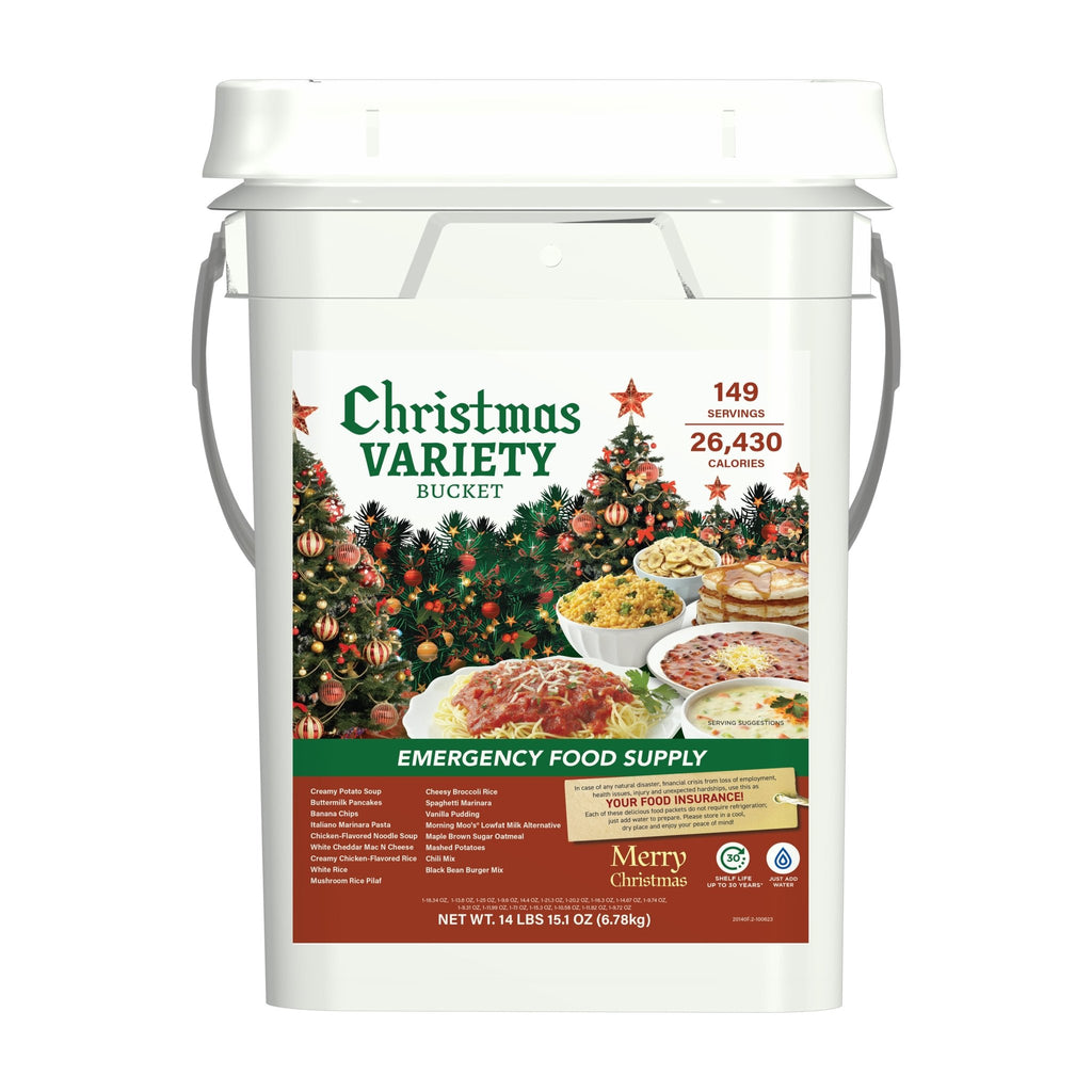 Christmas Variety Bucket - Augason Farms