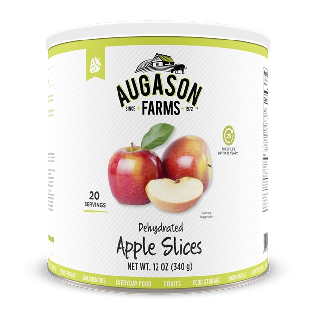 Dehydrated Apple Slices Can - Augason Farms