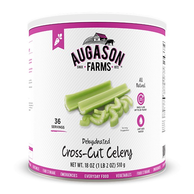 Dehydrated Cross-Cut Celery - Augason Farms
