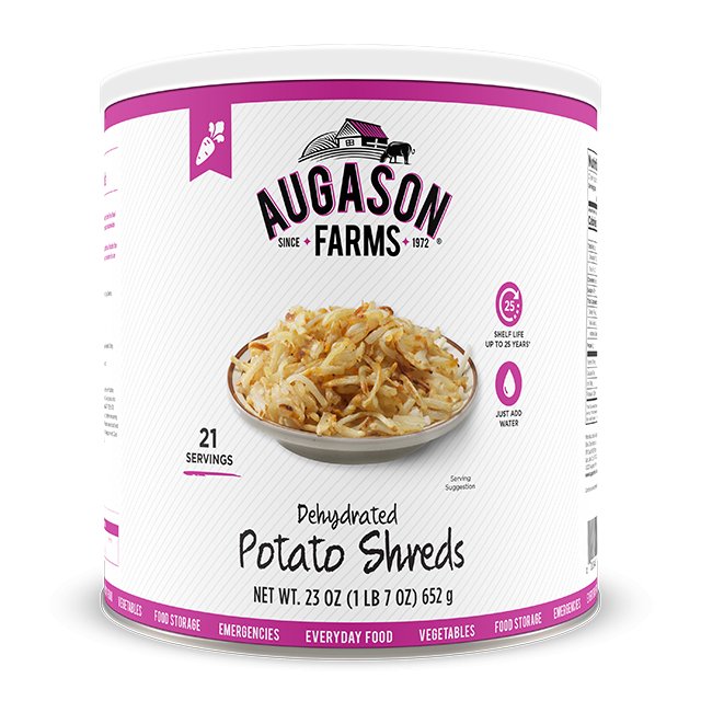 Dehydrated Potato Shreds - Augason Farms