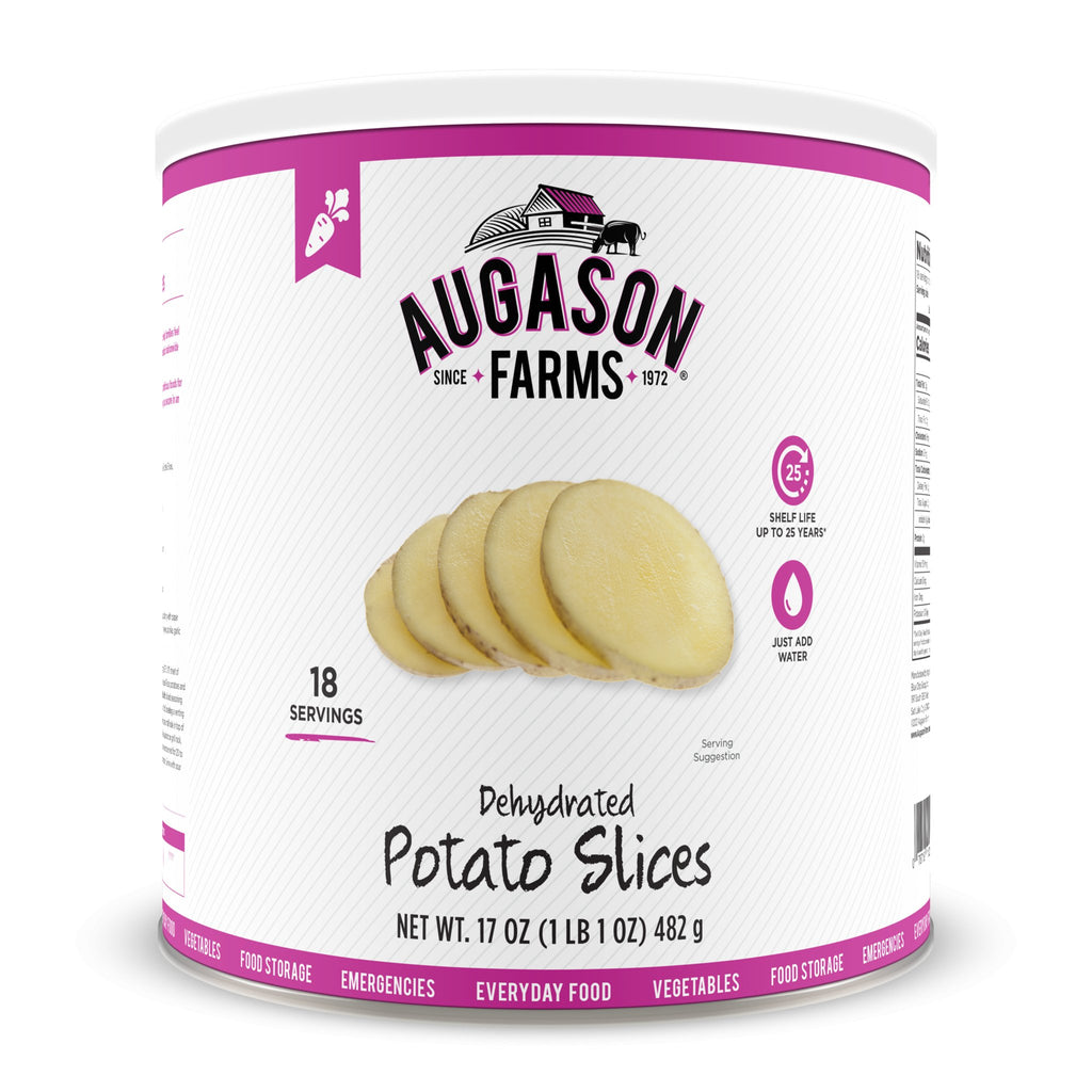 Dehydrated Potato Slices Can - Augason Farms