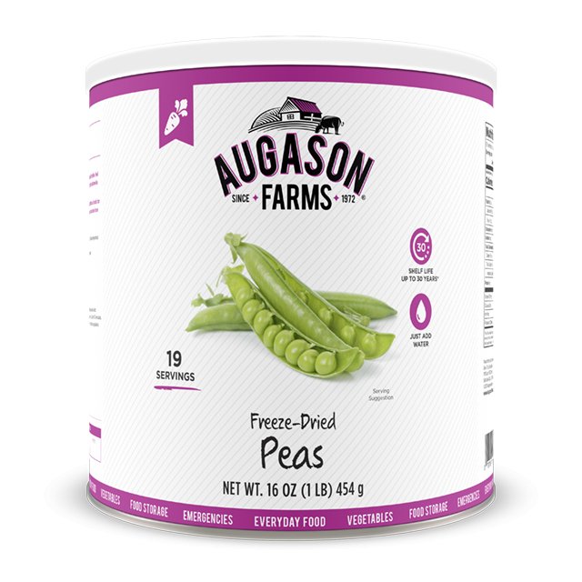 Freeze-Dried Peas - Augason Farms