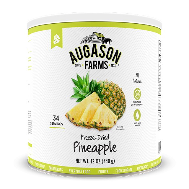 Freeze-Dried Pineapple - Augason Farms