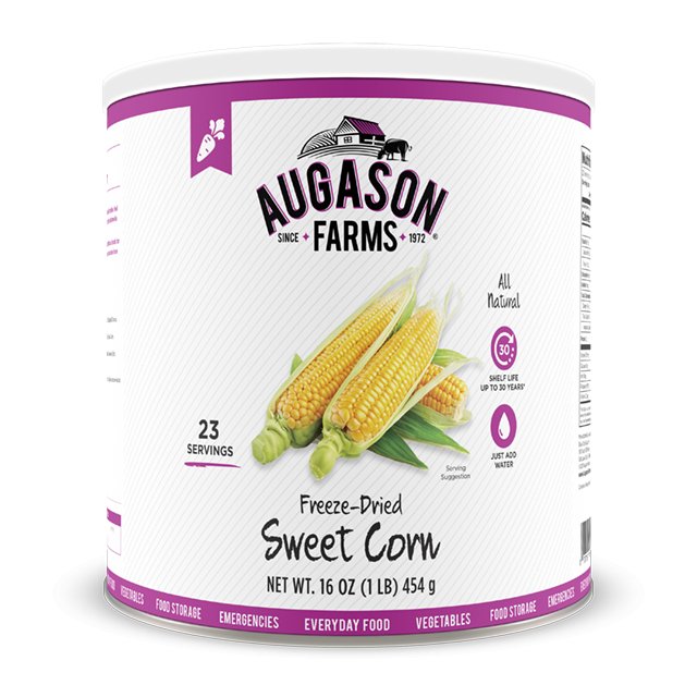 Freeze-Dried Sweet Corn - Augason Farms