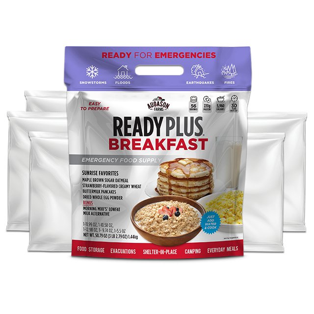 READY PLUS Breakfast Variety Pouch - Augason Farms